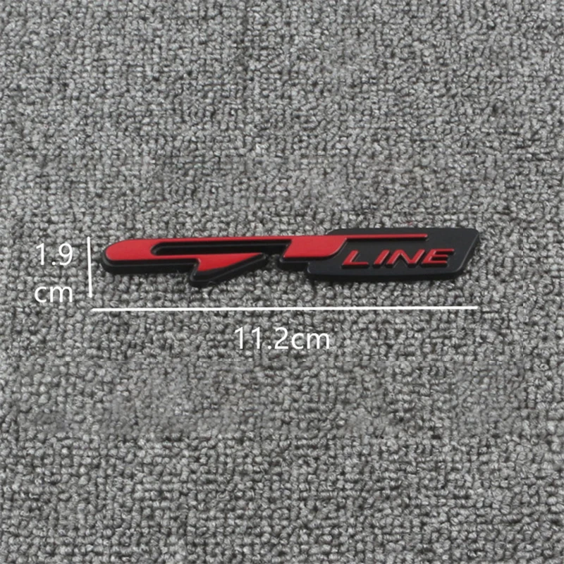 ملحقات ملصق شعار الشواية الأمامية للسيارة لكيا GT-Line سبورتاج Ceed Rio Picanto Sorento Soul Cerato Venga Forte K9 Cade #2