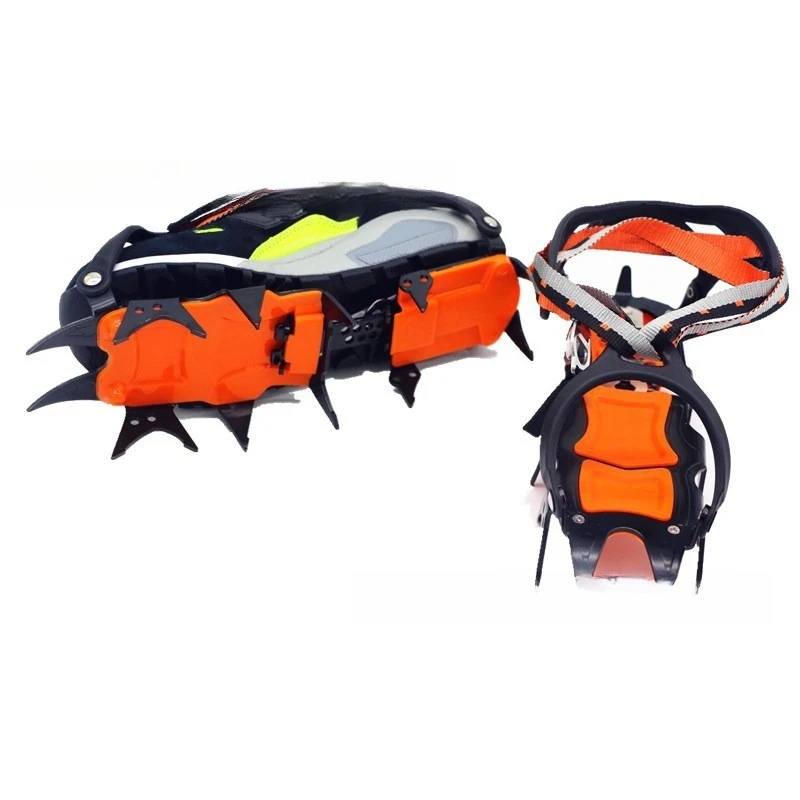 

Outdoor climbing non-slip shoe cover, strap-on crampons