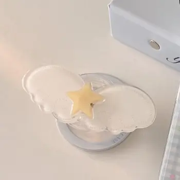 Korejský roztomilý držák křídel s hvězdou pro Magsafe magnetický telefon Griptok Grip Tok stojánek pro iPhone 15 bezdrátové nabíjení pouzdro držák 10 nejlepší prodej Korejské popsockety - №5