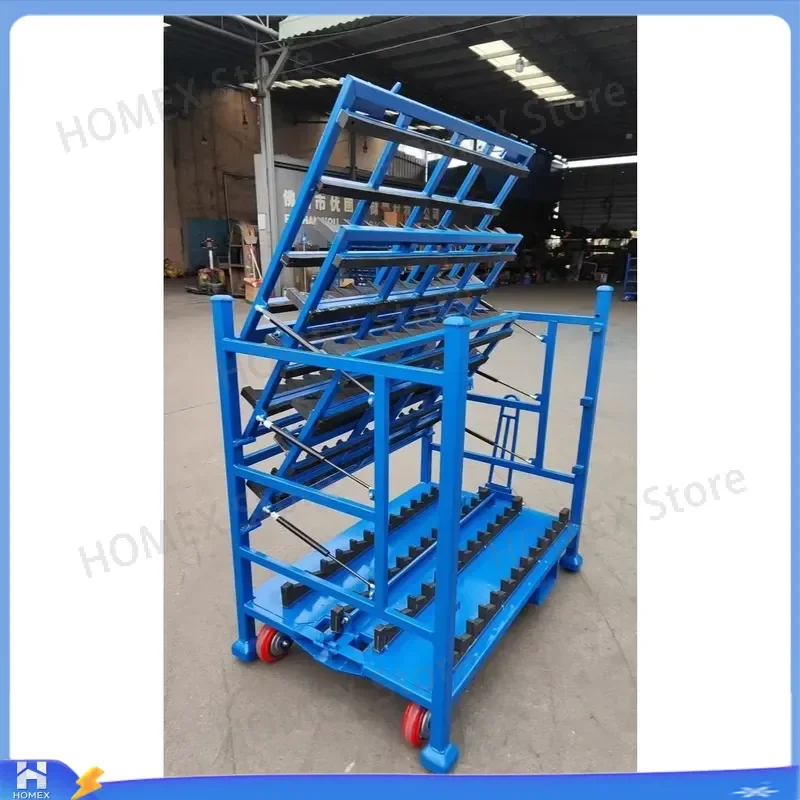 Customizable Industrial Wire Racking Units Double Sided Logistics Storage Rack Heavy Duty Auto Parts Transporter Warehouse