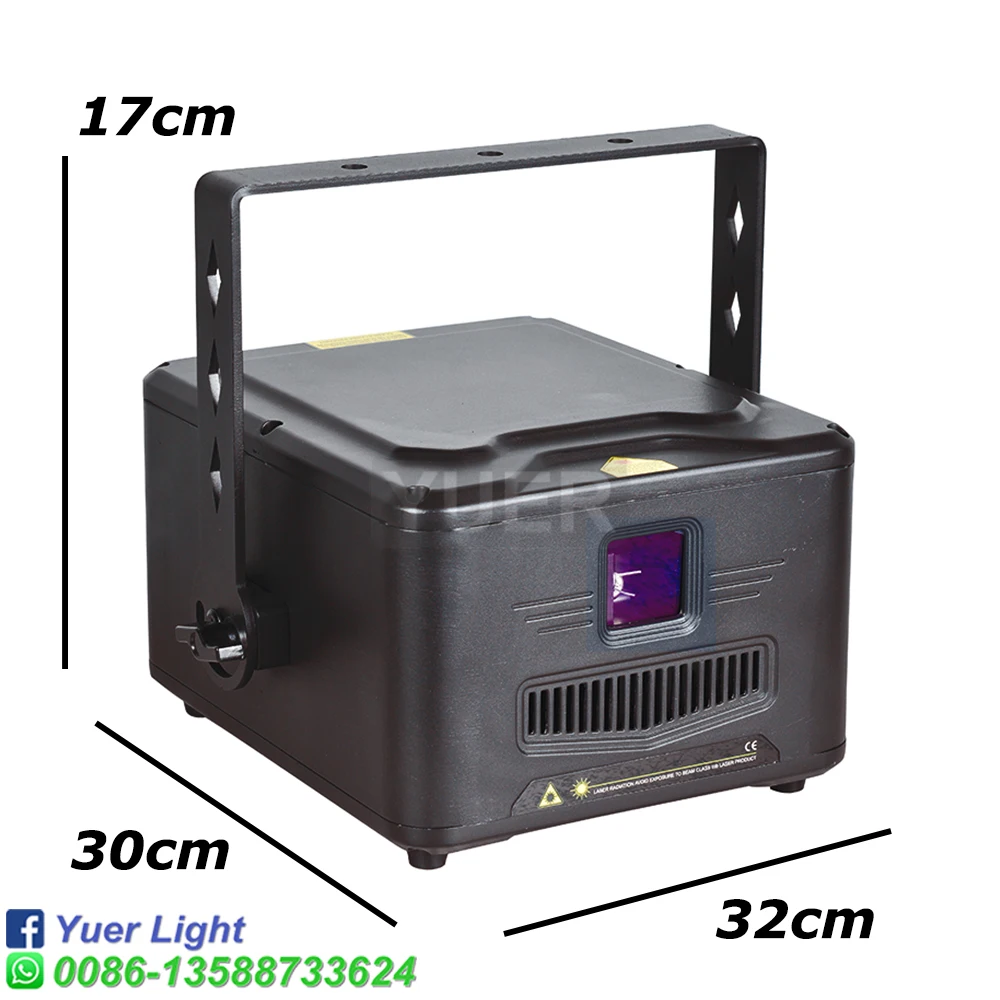 New Mold Design 10W Wedding Laser Dmx Stage Strong Beam lighting Disco Club Bar Rgb 3d Animation Projector for Dance Activities