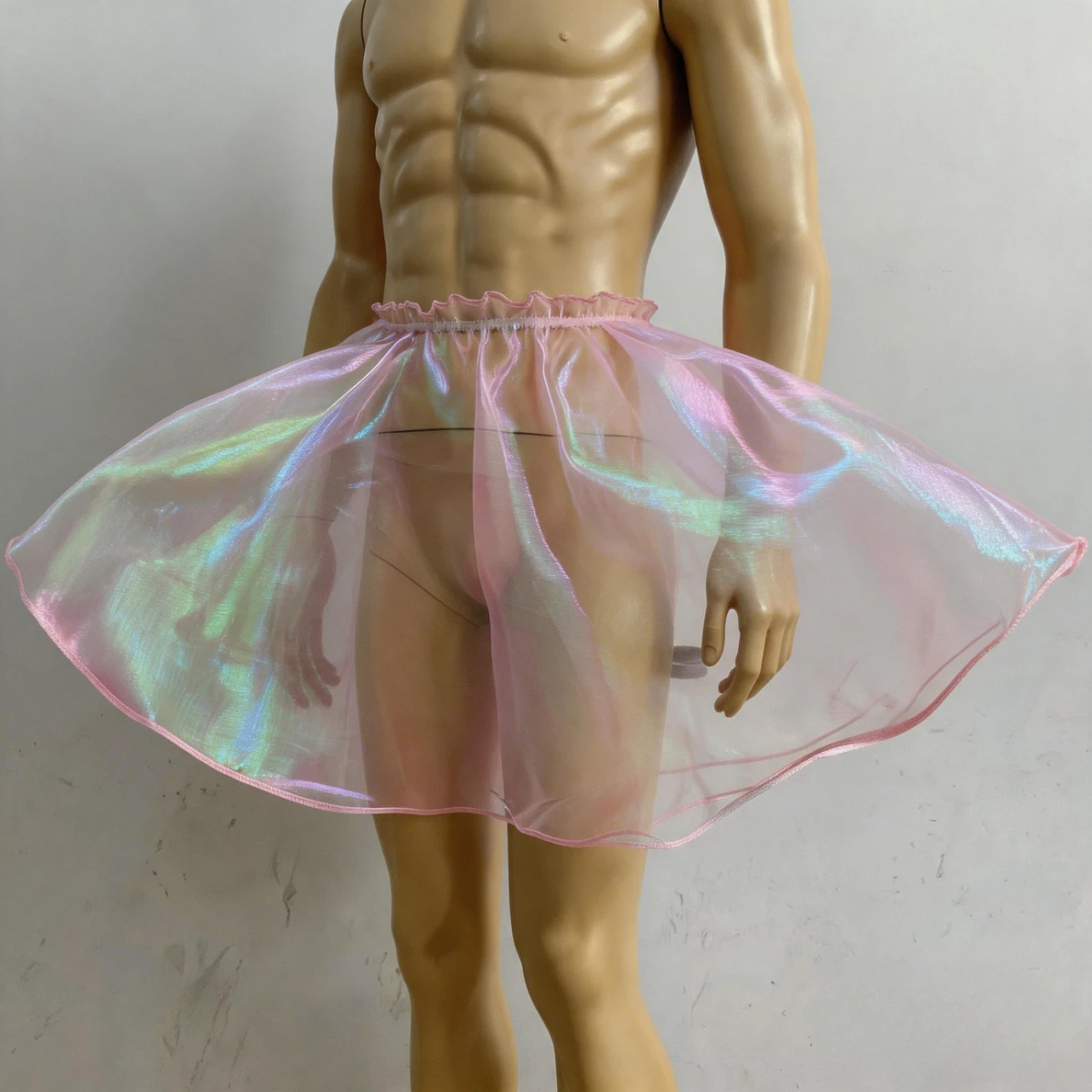 women's-5-meter-flared-mini-skirt-sheer-organza-fabric-glossy-silky-smooth-extra-wide-hem-for-party-club-evening-dance-outfit