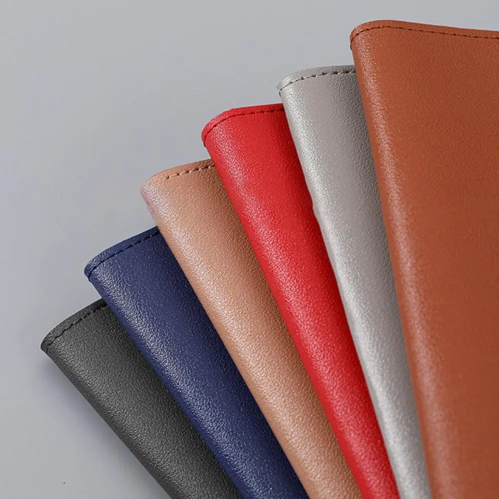 

Leather A4 Storage File Bag Waterproof Simple Business Document Bag Portable Large Capacity Data File Bag School