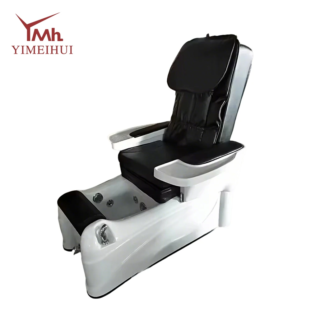 

Salon Reclining Manicure Chair Luxury Foot Pedicure Spa Chair With Massage Foot Care for Nail Spa Salon