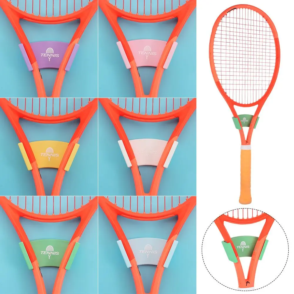 Wall Mounted Tennis Racket Wall Rack Self-adhesive Plastic Badminton Rackets Holder Punch-Free Durable