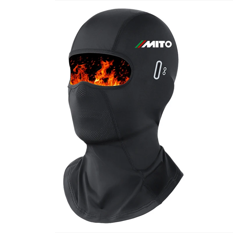 For Cagiva Mito SP525 Mito EVO evo2 125 8P Motorcycle Balaclava Summer UV Protection Glasses Face Breathable Hole Winter Warm view 5