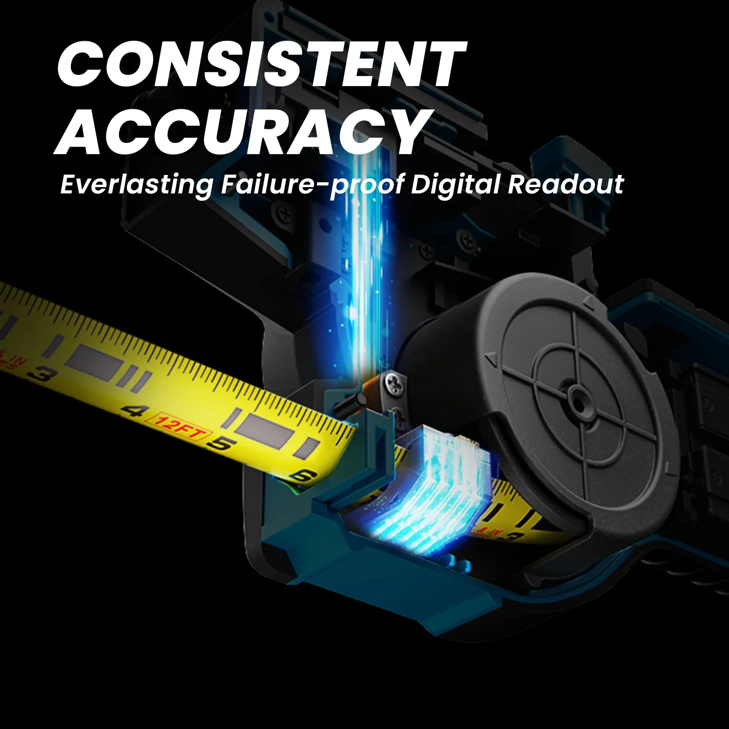 2026 Mileseey DTX10 3-in-Tape Measurement Digital Distance Meter Instant Digital Reading Distance Separation Tools
