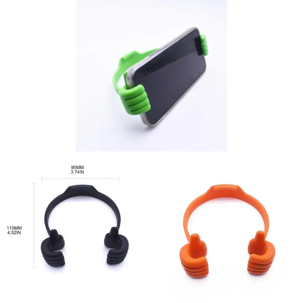 

Portable Tablet Desktop Holder Desk Phone Stand Thumbs-up Holder