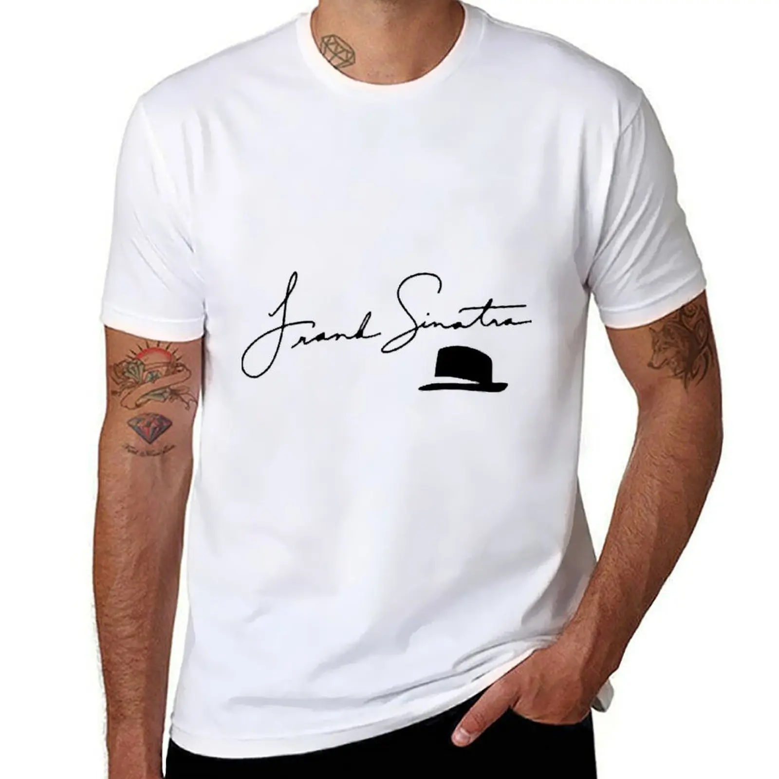 

Top Selling Sinatra - Retro Colors New T-Shirt man t shirt graphic anime t shirts oversize T-Shirt