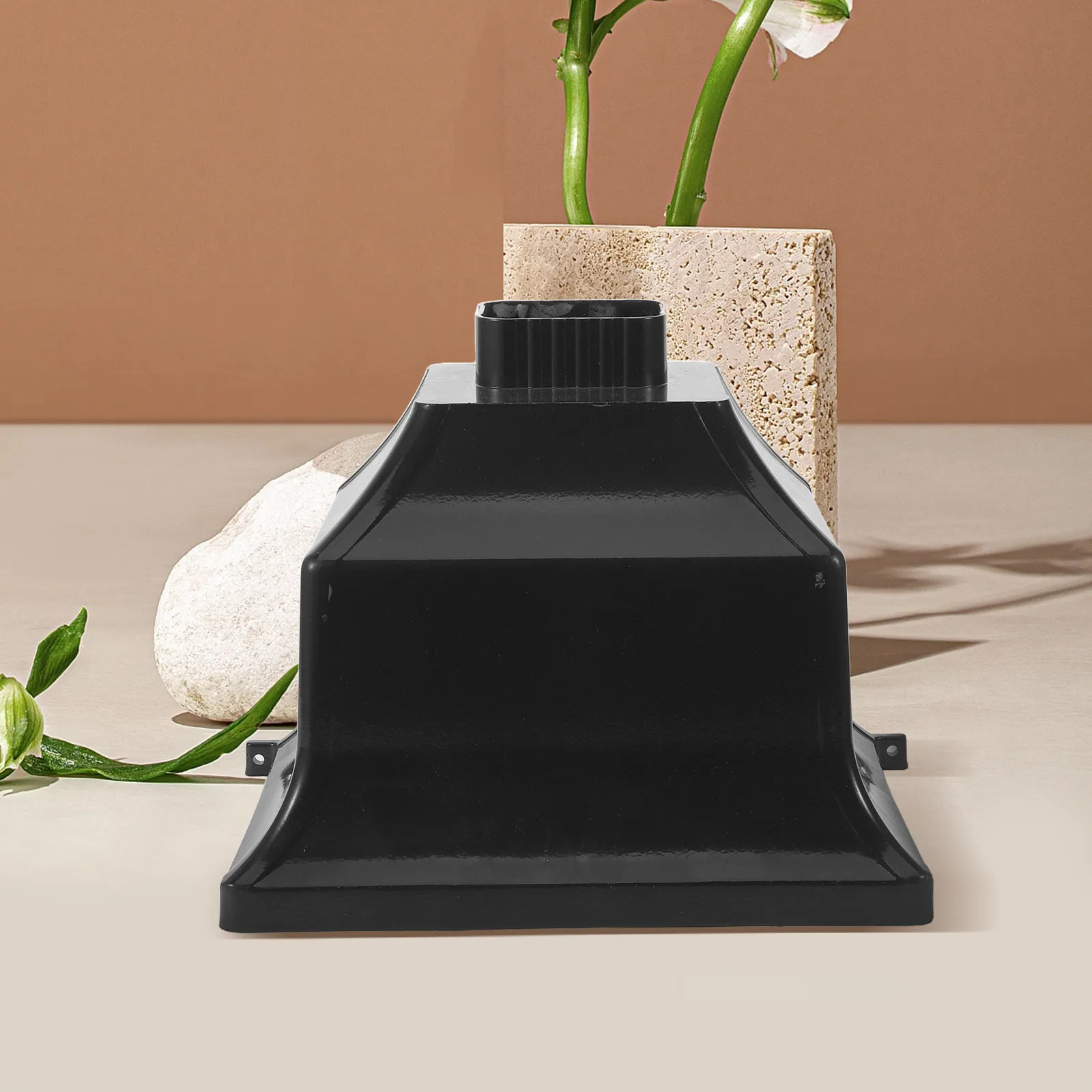 

Rainwater Diverter Gutter System 75mm Diameter Efficient Filter Prevent Leaves Clogging for Downpipe Water Collection