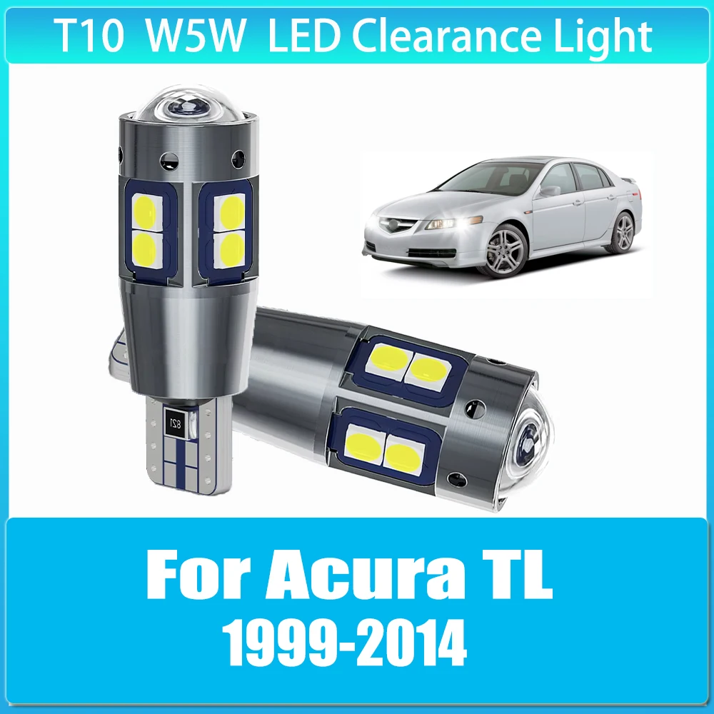 

2 x W5w T10 Canbus Led Lamp Auto Signal Clearance lights for Acura TL 1999-2008 2009 2010 2011 2012 2013 2014 Car Accessories