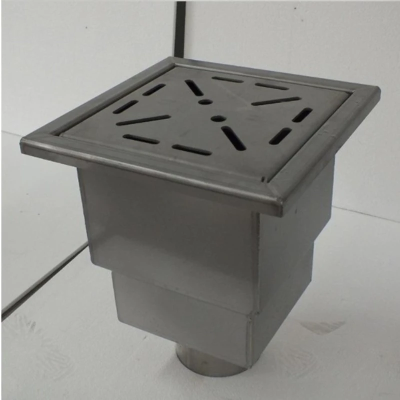 

Cold room workshop floor drainage Stainless steel floor drain style surface design drain cover