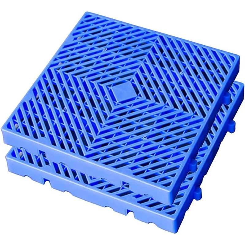 

ABSS-Plastic Pallets Breathable Waterproof,Grid Ventilation Pallet Indoor & Outdoor Storage Grid Pad, Easy To Stack For Etc