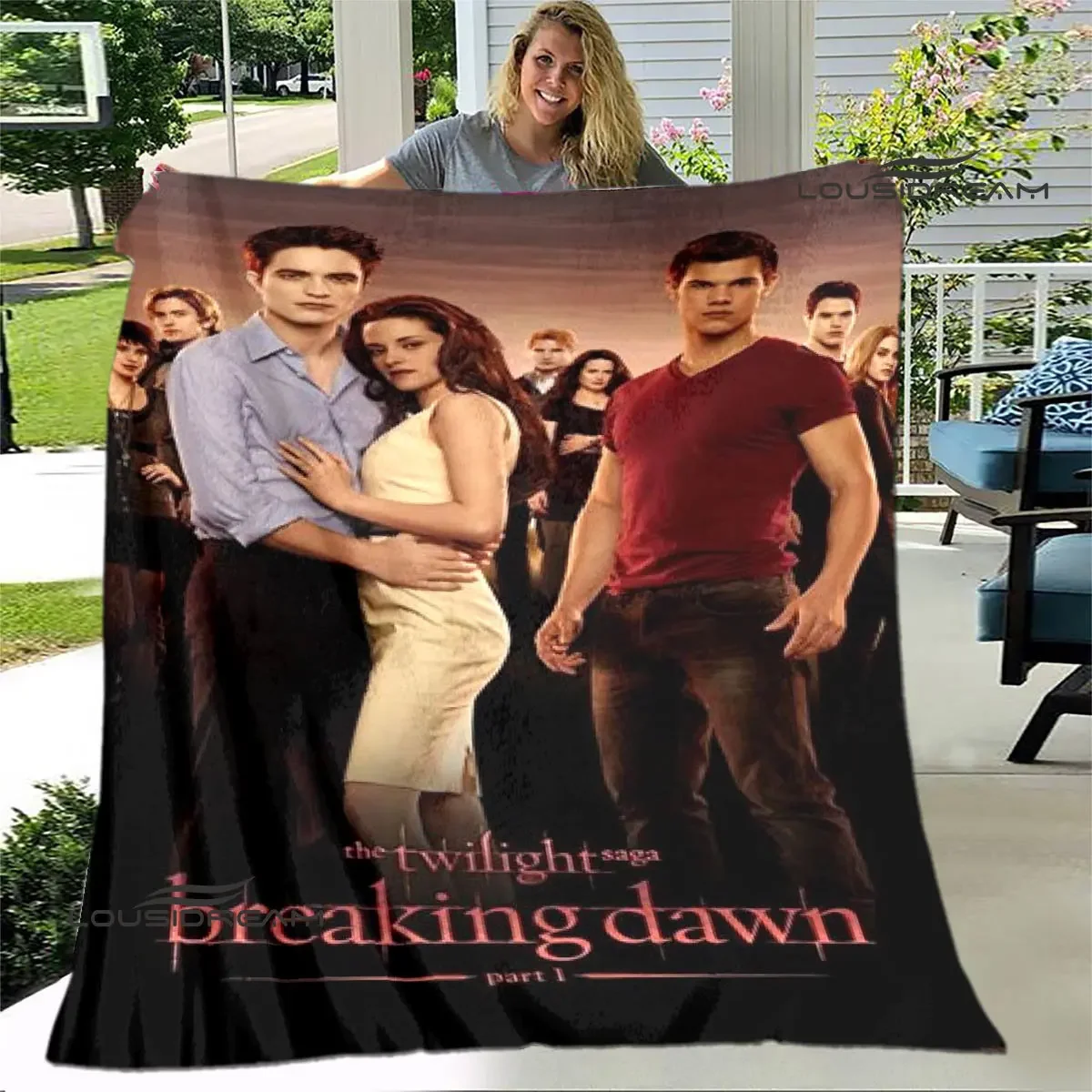 The Twilight Saga Printing blanket Children\'s Warm blanket Framine Soft and Comfortable Home Travel Born blanket Birthday Gift