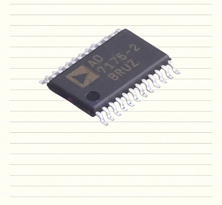AD7175-2BRUZ packaged TSSOP-24 analog-to-digital conversion chip, brand new original in stock direct order 24 bit, 250 kSPS ∑ -