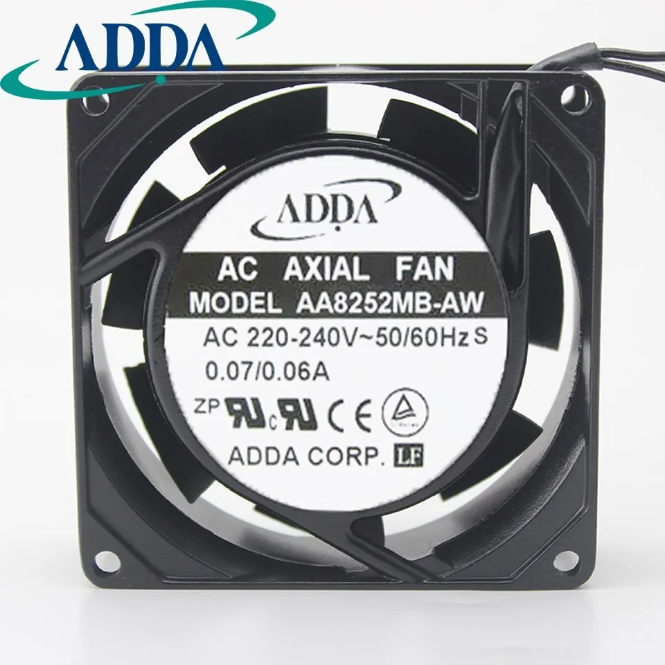 

1pcs AA8252MB-AW 8025 80mm 80*80*25mm 0.07/0.06A axail fan 15CF MAC 220V cooling fan for ADDA