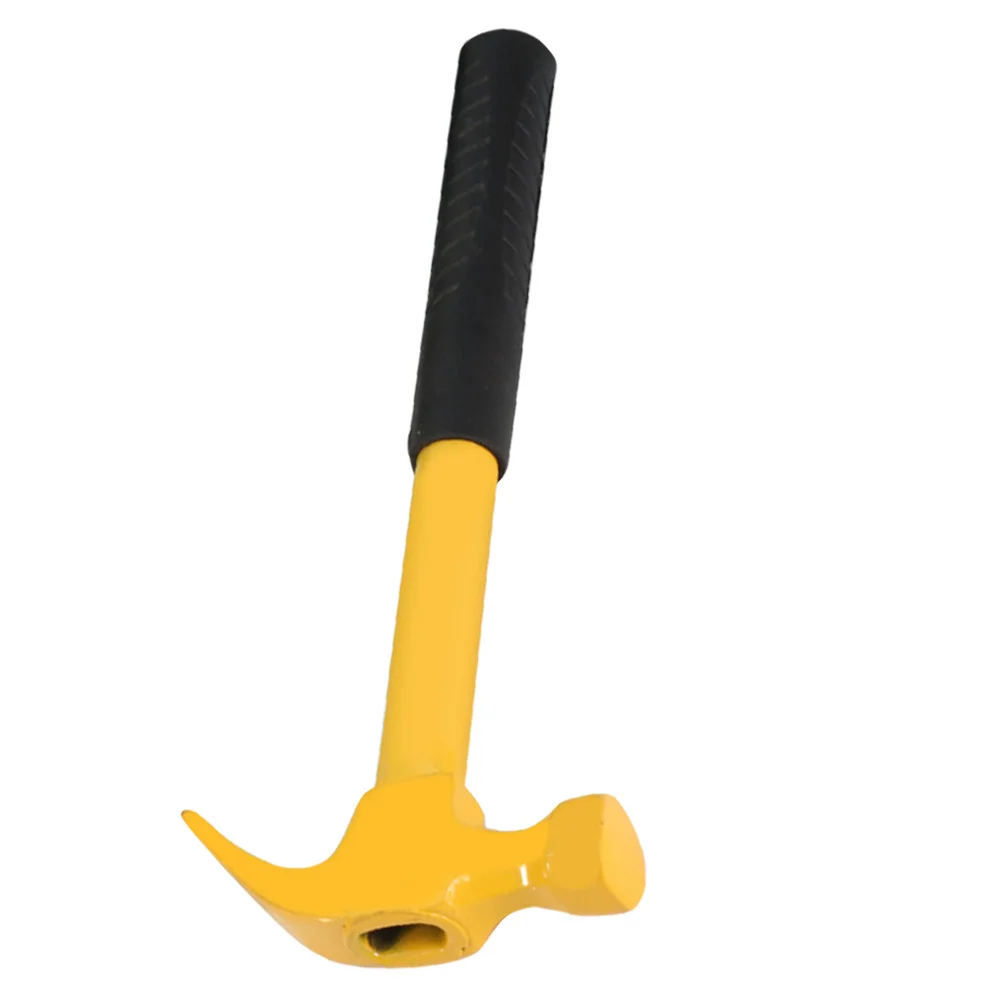 

Claw Hammer High Carbon Steel Durable Rubber Handle Non-Skid Nailing Hammer Wall Nail Remover Wall Nail Remover