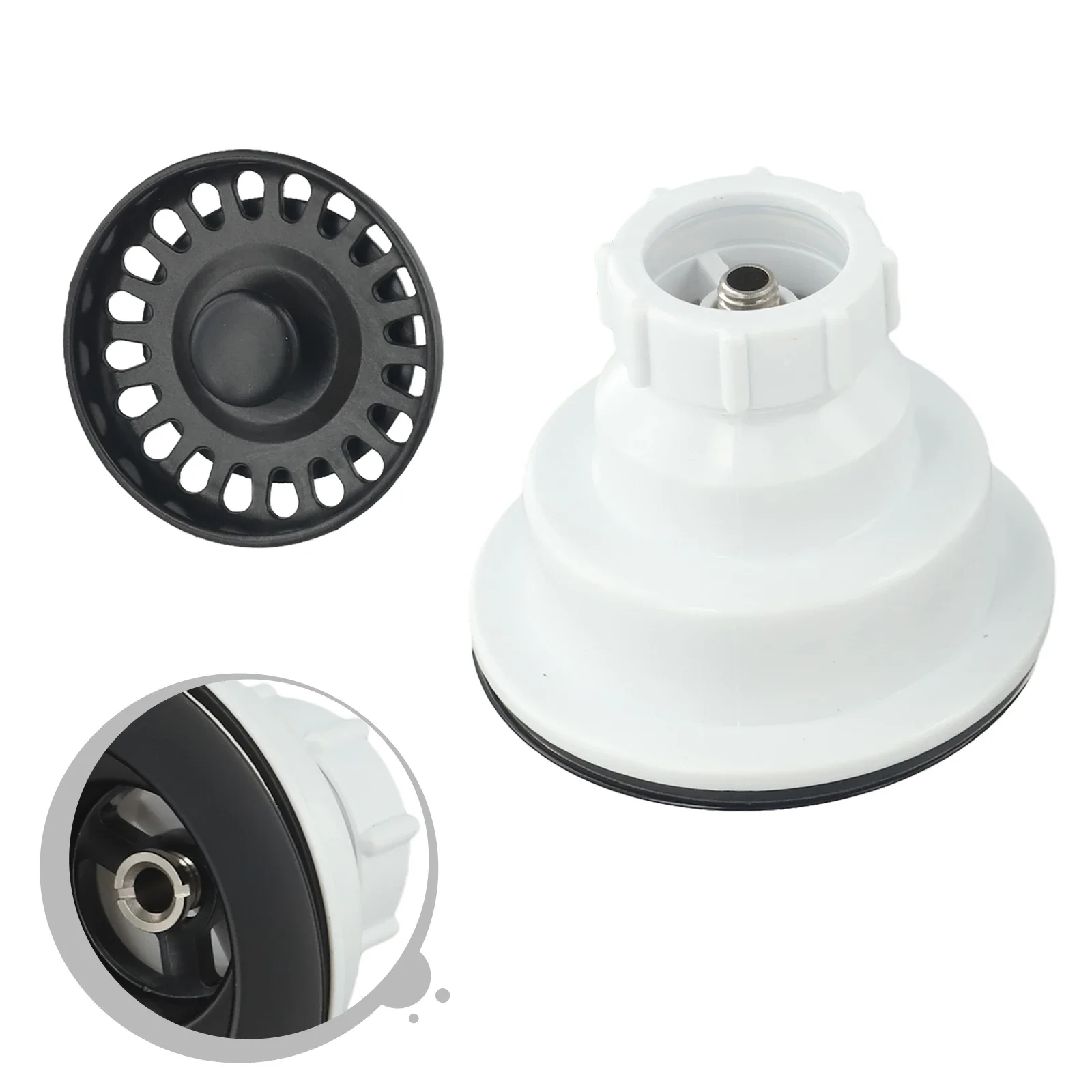 Waste Kit Sink Strainer None Kitchen Long Using Life Mini Basket PP Sink Stainless Steel Strainer None Brand New
