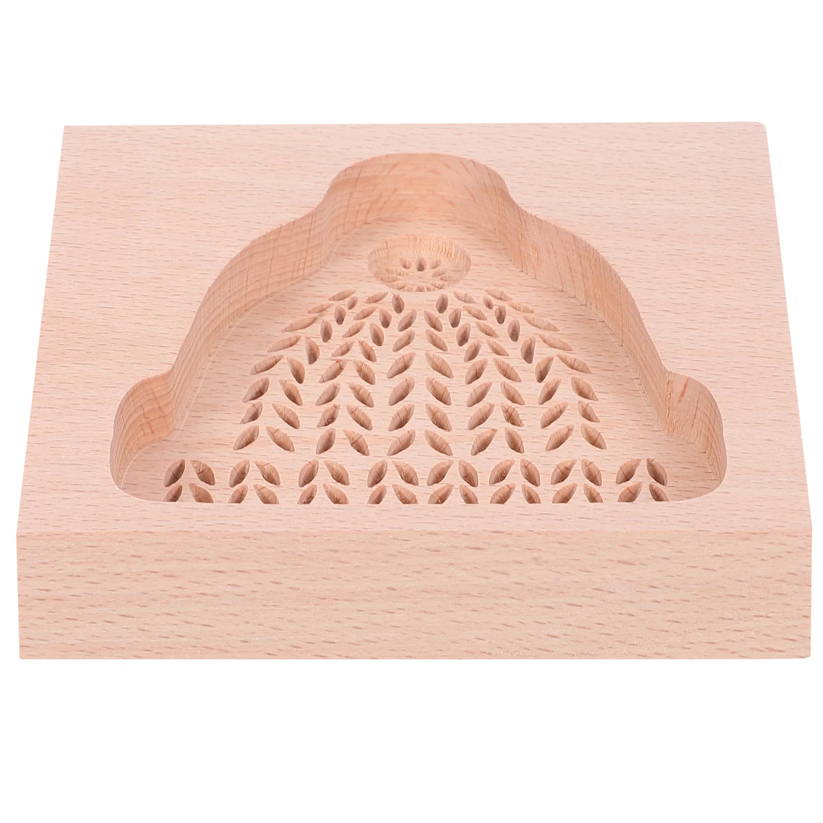 

Wooden Cookie Mold Carved Beech Wood Baking Tool For Holiday Diy Christmas Cookies Embossing Stamp Reusable Dough Cutter