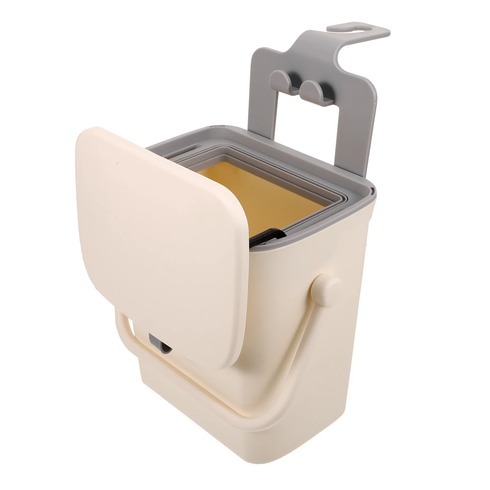 

Car Garbage Can Multipurpose Hanging Organizer for Backseat Easy to Use with Pull Strap Compatible with All Vehicles