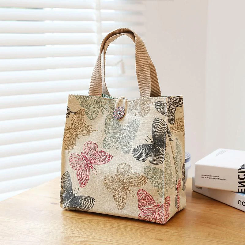 HUA HUA Fashion New Large Capacity Goes Out To Medium Bento Lunch Box Bag Handbag