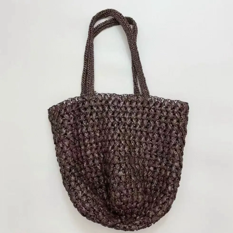 Summer New Simple All-match Straw Shoulder Bag for Women