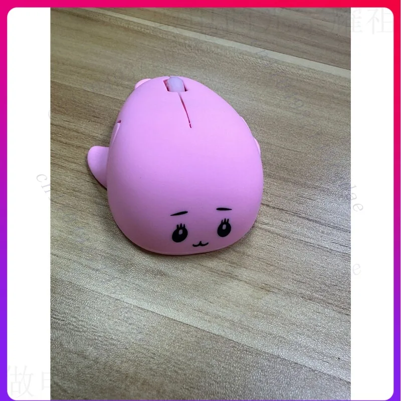 creative-mouse-cartoon-mouse-wireless-plus-bluetooth-dual-mode-pink-dolphin-rechargeable-version-type-c