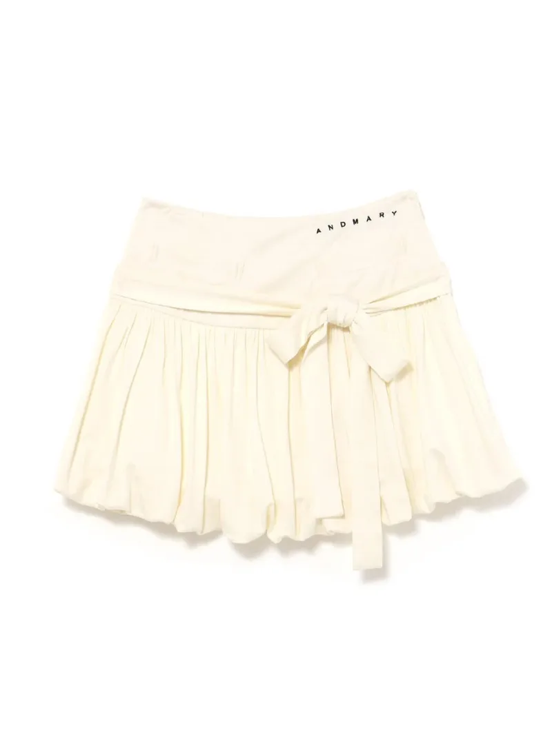 Summer Japanese Rojita Style Sweet Bow Tie Letter Embroidery Short Skirt Women's Clothing Black High-waisted Mini Skirts Ladies