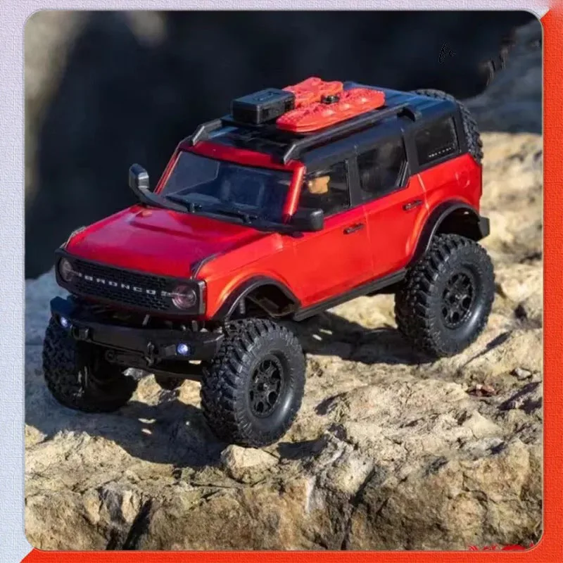 Hardshell Axial Scx24 Remote Control Electric Climbing Vehicle 1/24 Ford Bronco Remote Control Off Road Vehicle Children's Gift