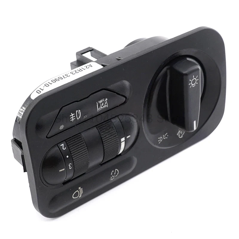 A21R23.3769010-10 For Lada Automobile Headlight Fog Light Adjustment Switch Headlamp Combination Switch view 2