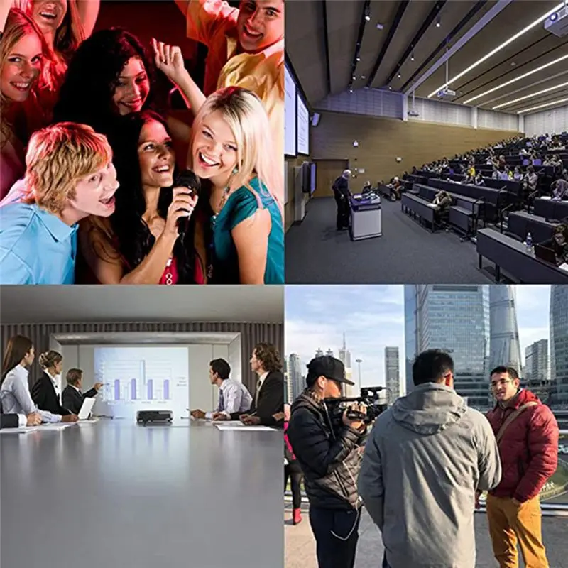 

VVVBB 400 шт. одноразовые чехлы для микрофонов в индивидуальной упаковке, подходят для большинства портативных микрофонов, нетканые, черные