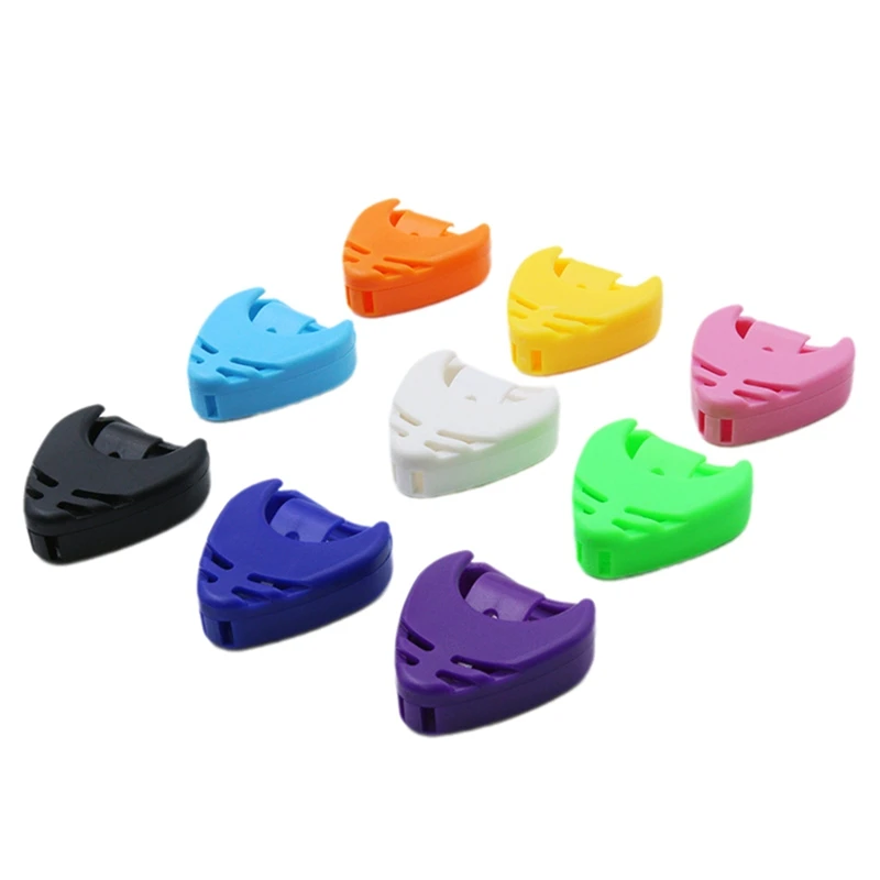 

AA67-Musical Instrument Pick Box, Guitar Colored Pick Clip, Heart-Shaped Pick Clip, Stickable Pick Clip, Pick Box