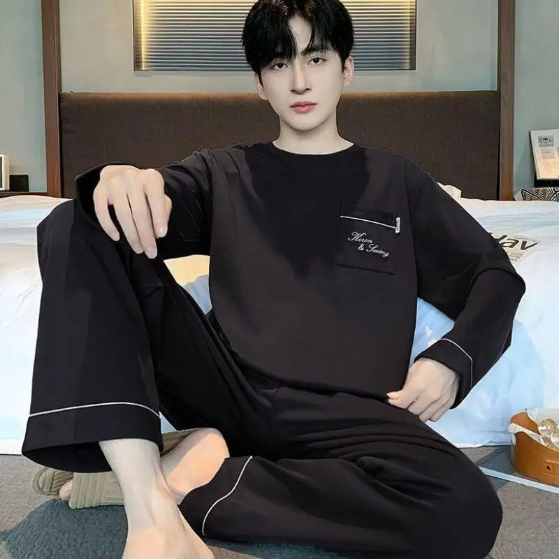 

Мужские пижамы, домашняя одежда, мужская одежда, одежда с кондиционером, повседневная мода, комплекты Y2K, мужской спортивный костюм, новые спортивные костюмы, комплект спортивных костюмов