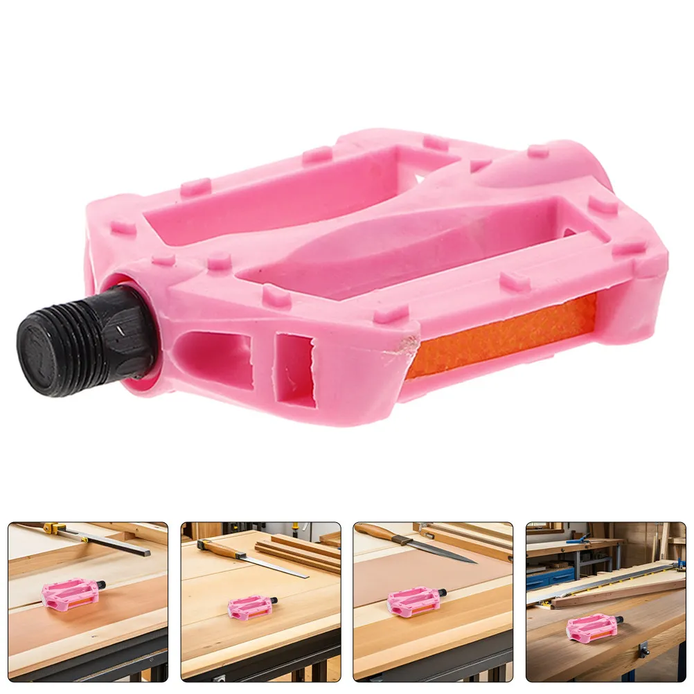 

2 пары детских велосипедных педалей, пластиковые, противоскользящие, легкие, универсальные, заменяемые, для детских горных и дорожных велосипедов