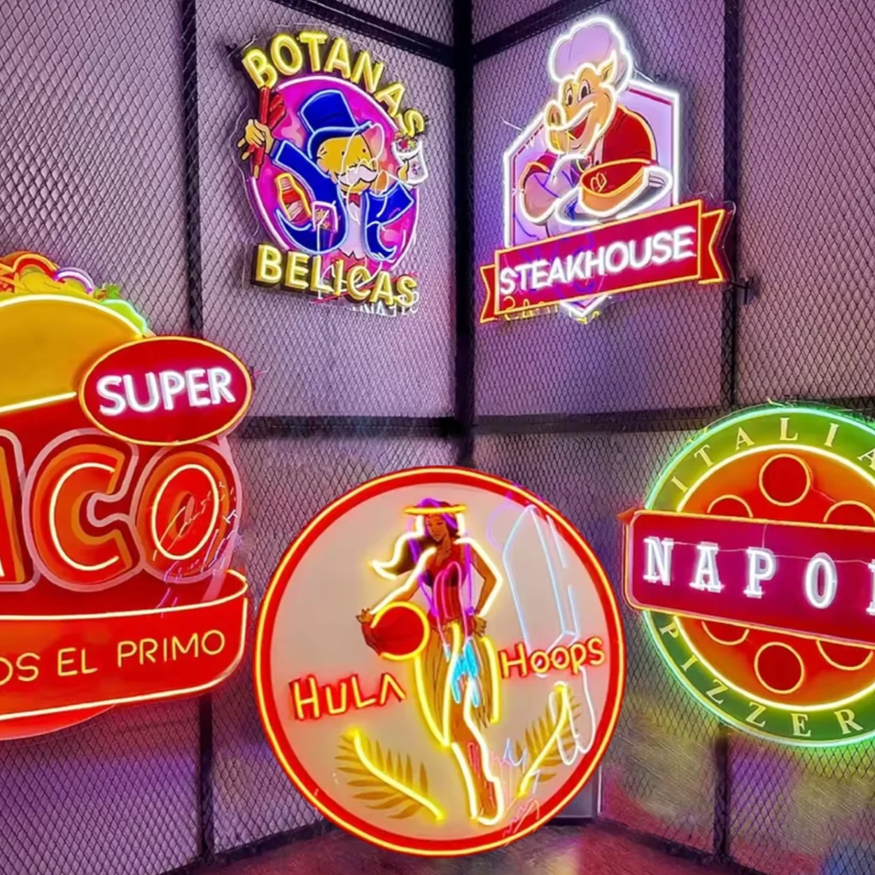 Custom LED Neon Sign for Retail Storefront Visibility with High-Intensity Weatherproof Silicone