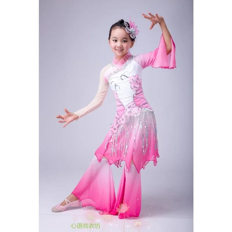 Klassische Performance-Kostüme, hochwertige Tanzbekleidung für Damen, Tanzprüfkostüm, taillierte und fließende Damenbekleidung