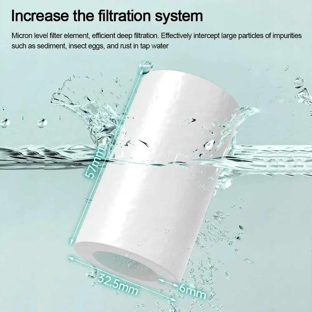 

Anti-splash Kitchen Faucet Nozzle Water Saving 2-Mode Adjustable Sprayer Nozzle Tap Spray 720°Rotation Water Outlet Taps