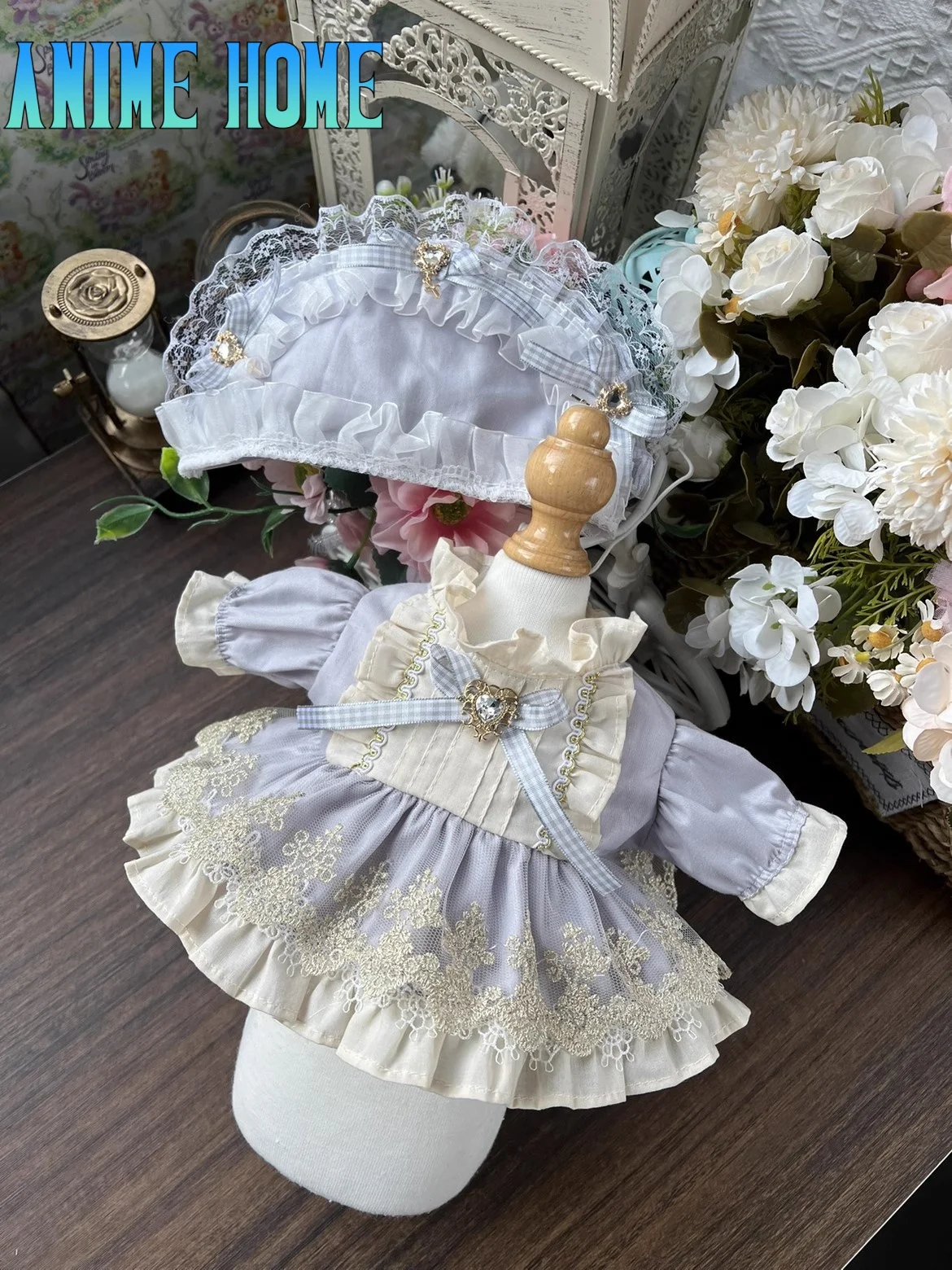 Originale fatto a mano fiaba Lolita vestito da principessa vestito per 20cm 30cm 40cm bambola giocattolo gonna vestiti Costume Cosplay carino D