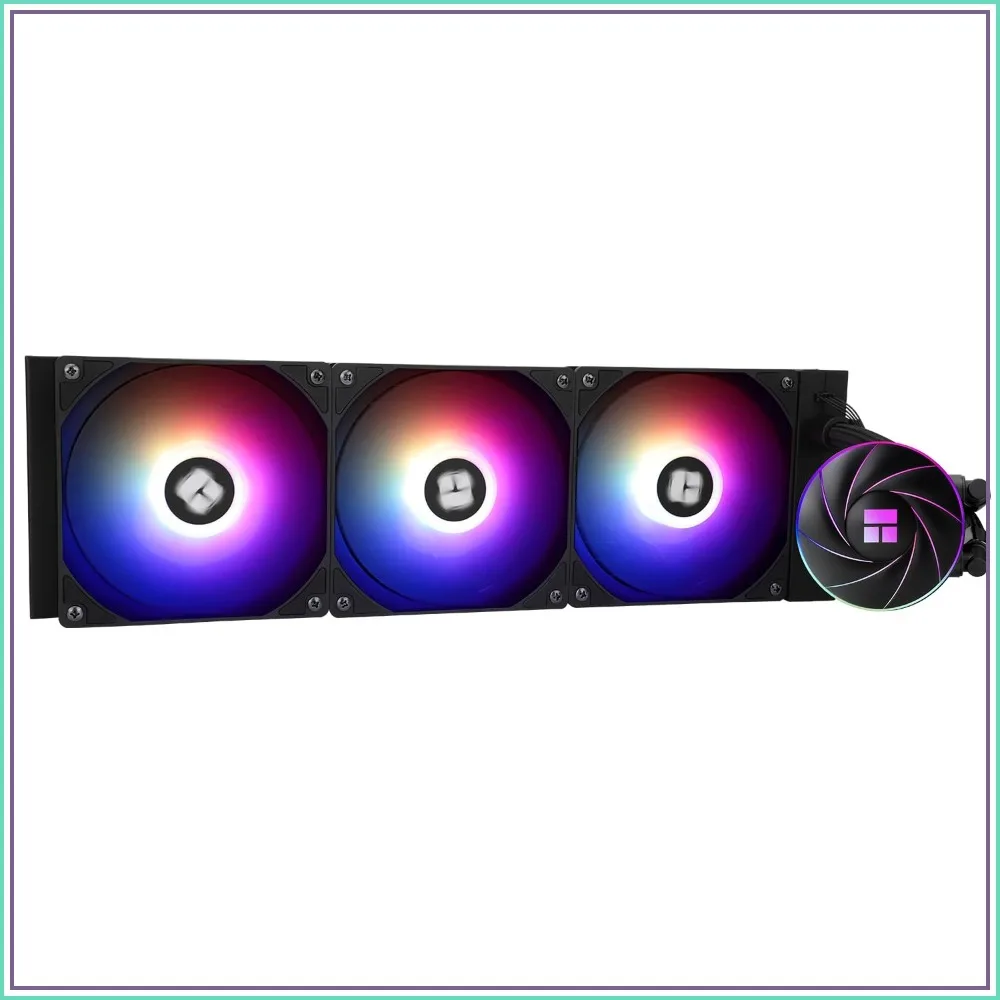 

360mm AIO Liquid CPU Cooler, 3x120mm ARGB PWM Fans, LGA1700/AM5