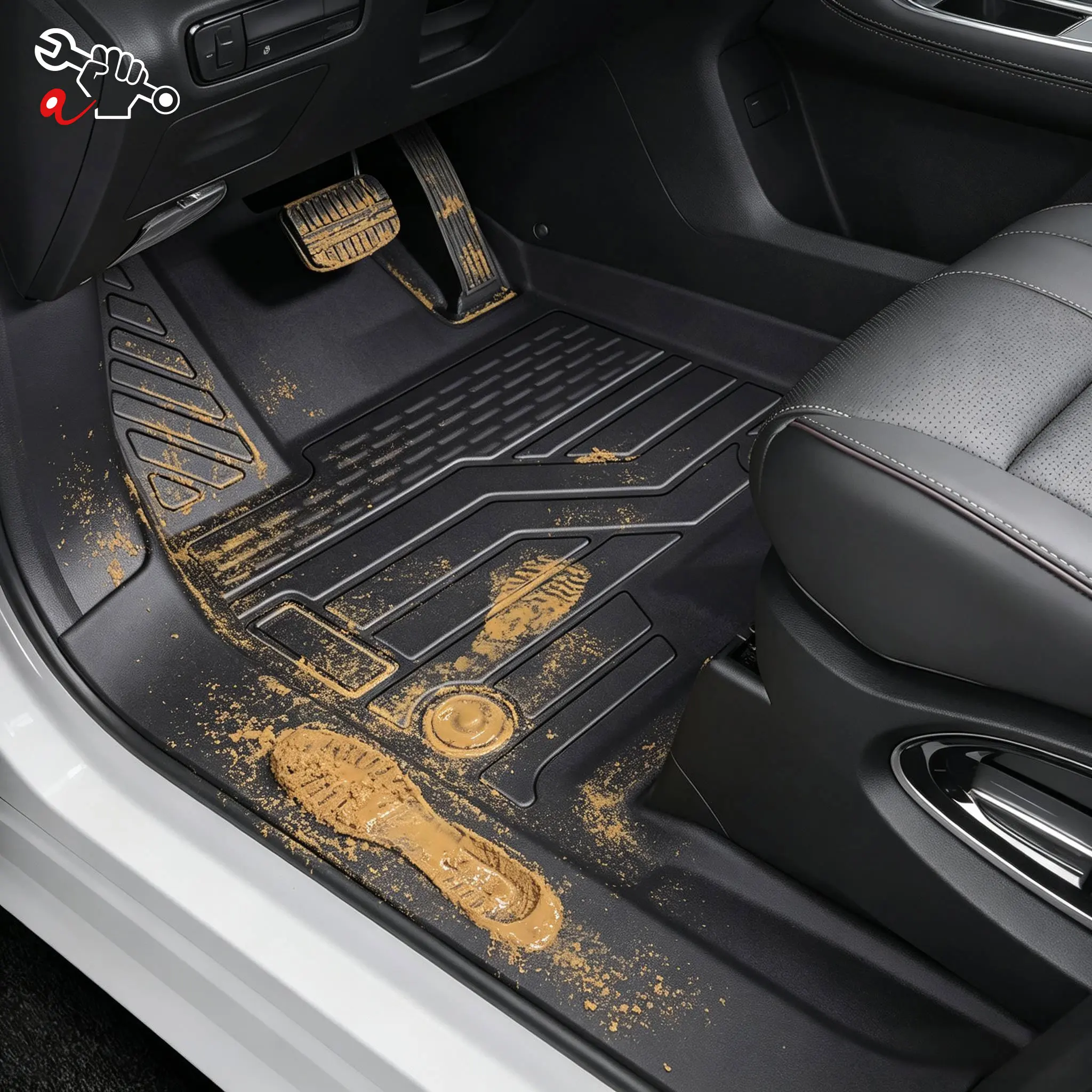 Left-Hand Drive Car Custom Fit Floor Mat For GAC Trumpchi GN6 M6 PRO MAX 2019-2026 Waterproof Wear-Resistant Odorless Floor Mat