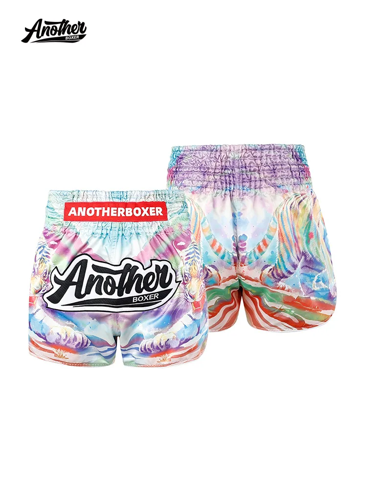 2025 الرياضة الملاكمة التايلاندية السراويل الملاكمة السراويل جذوع ركلة فنون الدفاع عن النفس القتال السراويل التدريب الصالة الرياضية الملابس