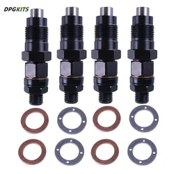 4PCS 093500-7020 23600-67040 New Diesel Fuel Injectors For Toyota Hilux Surf Prado 1KZ-TE 3.0L