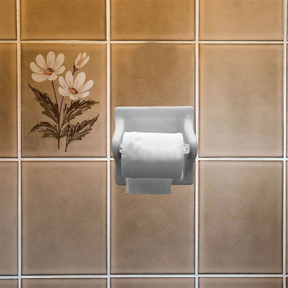 2pcs Toilet Paper Holder Roller Replacement Adjustable Retractable Rod For Bathroom Home Hotel Durable Paper Roll Insert Spring