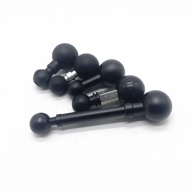 1 inch/ 25mm to 17mm Ball Adapter for RAM Mounts B Size Double Socket Arm for Garmin 17mm Swivel Ball Mounting Pattern GPS Mount