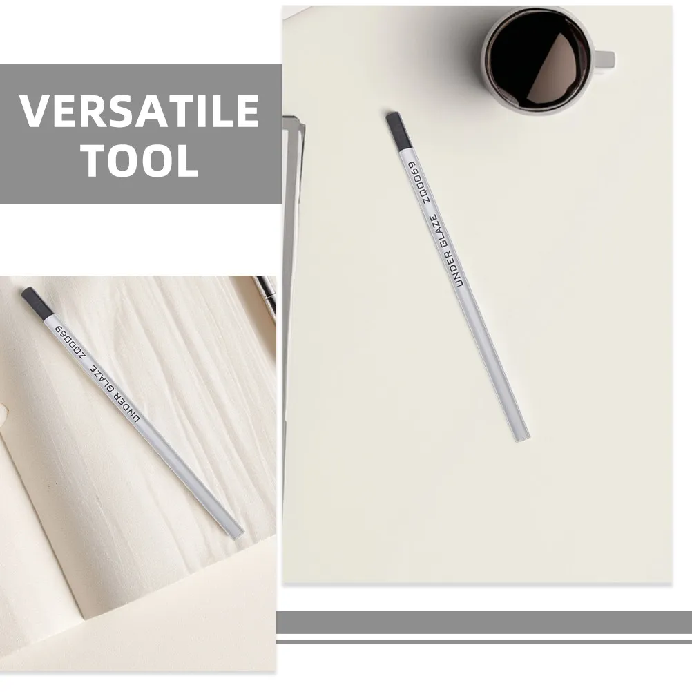 2Pcs Underglaze Pencils Pottery Detailing Tools Fine Line Ceramic Art Supplies Painting Drawing Accessories Pencil