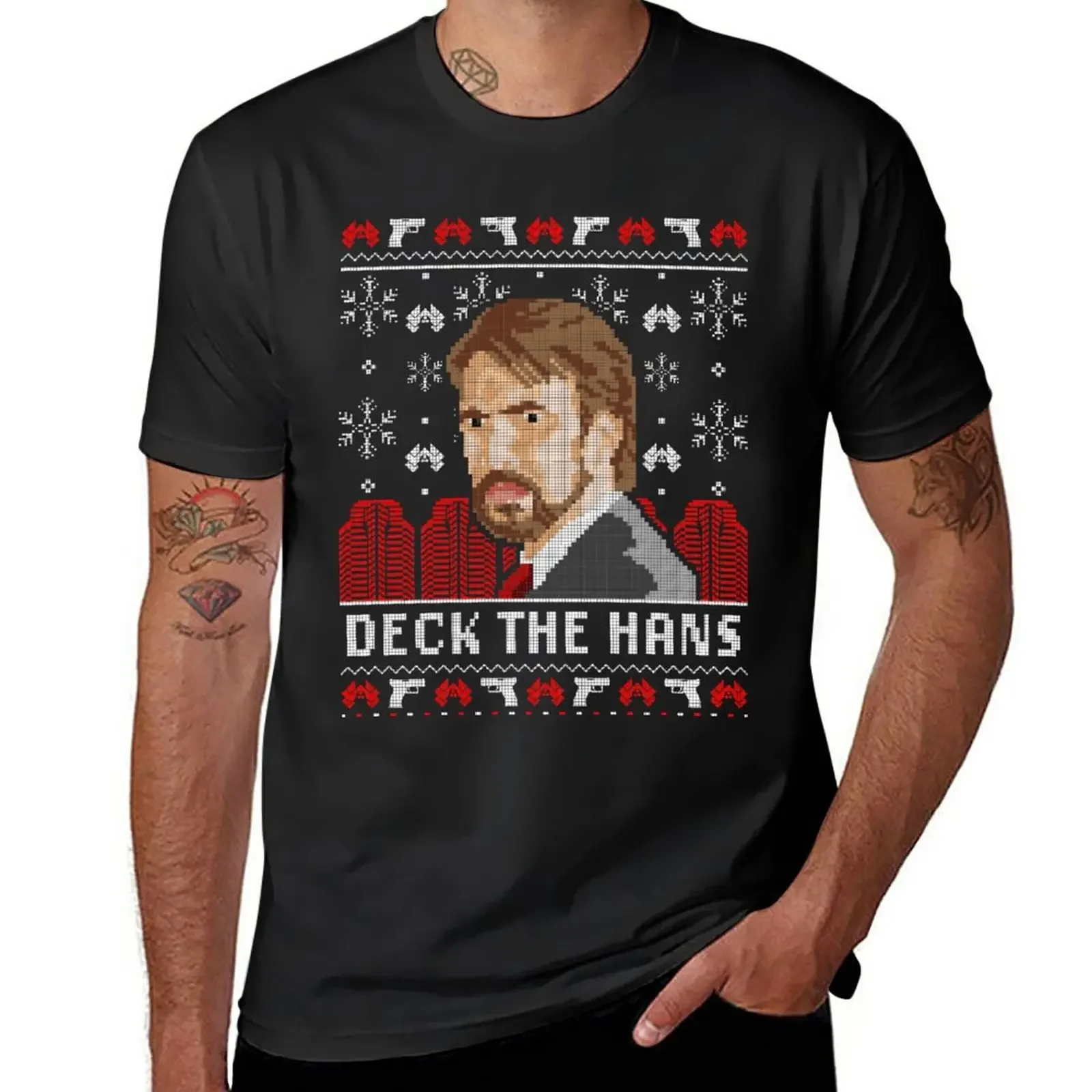 

Die Hard Christmas Sweater T-Shirt plus sizes Blouse oversized mens graphic t-shirts pack