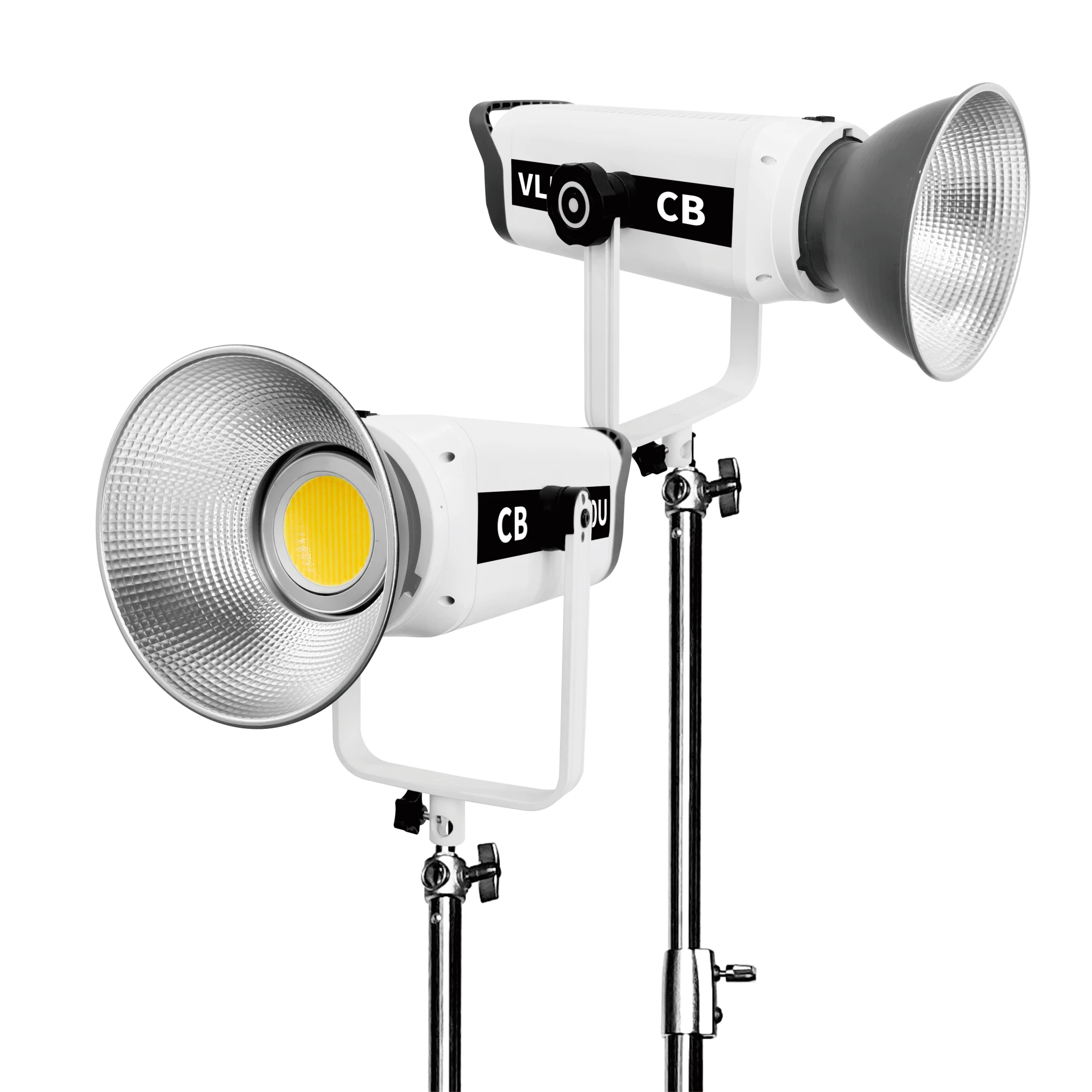 Professional 500W Bi-Color COB Flash Light External Photography Lighting Kit Remote Control Adjustable Color Temperature