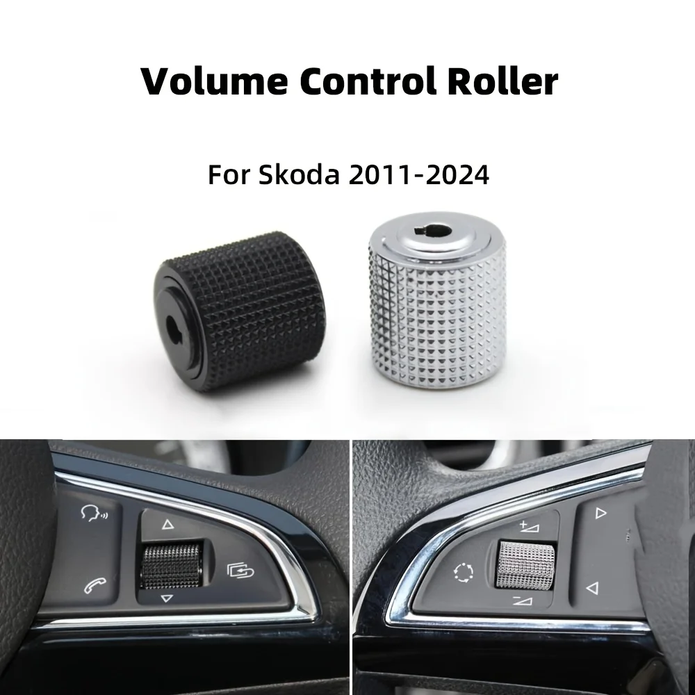 Steering Wheel Volume Control Roller Switch 5E0919719C For Skoda Octavia A7 Superb Karoq Kodiaq Fabia Rapid Scala Citigo