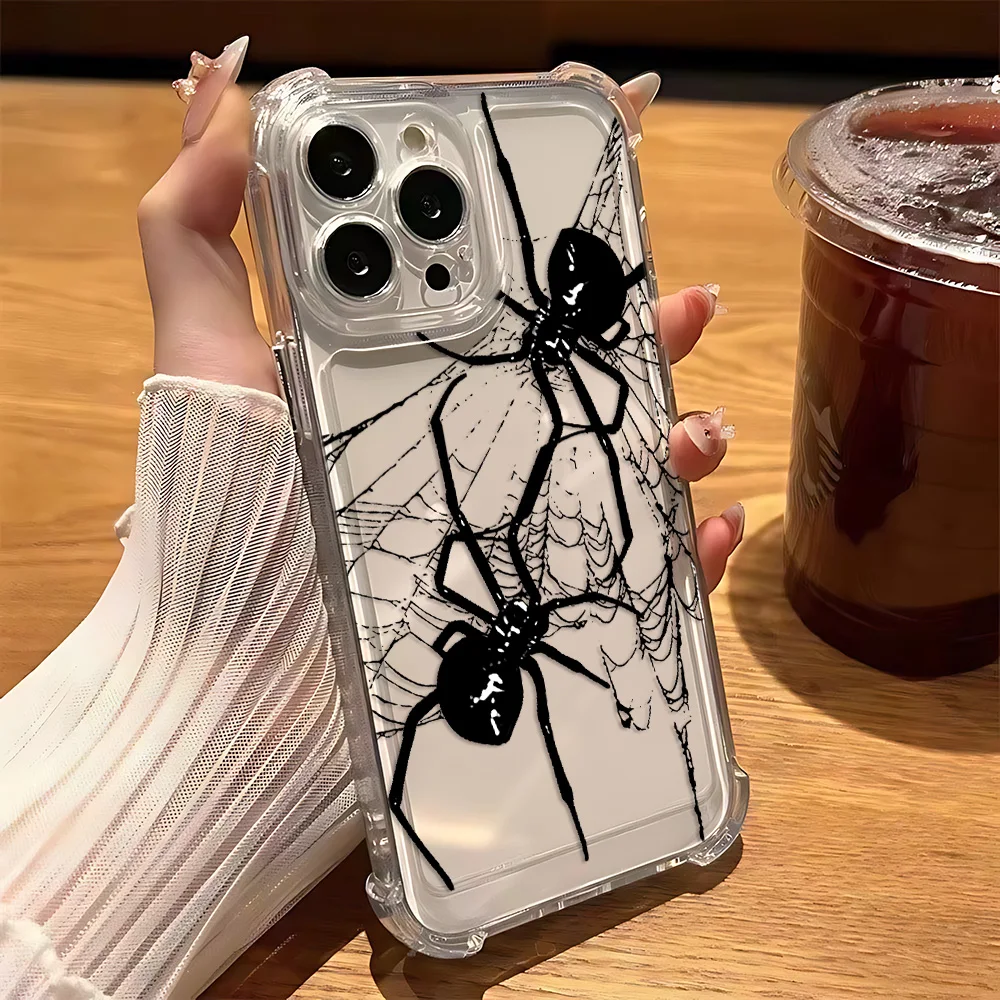 Luxury Black Angel Death Demon Case For Samsung A56 A26 A33 A54 A52 A13 A73 A55 A53 A36 A35 A34 A32 A25 A24 A23 A22 A12 4G 5G - náhled 6