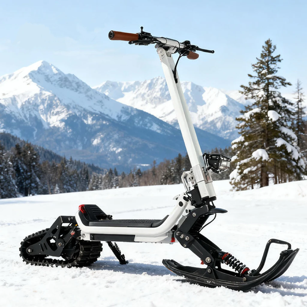 

China Factory Best Winter Snow Electric Scooter Long Range 1500W Off-road Sandy Shore Scooter Grassland Electric Scooter